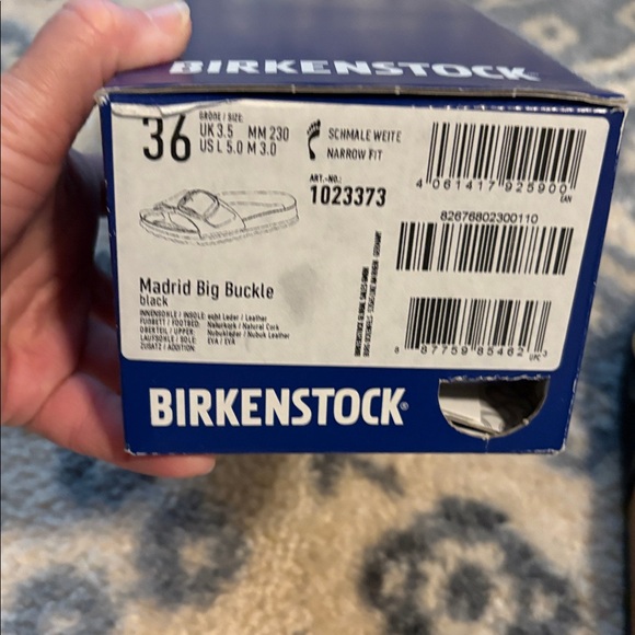 Birkenstock Madrid Big Buckle Sandals - Size 36 - Picture 9 of 9